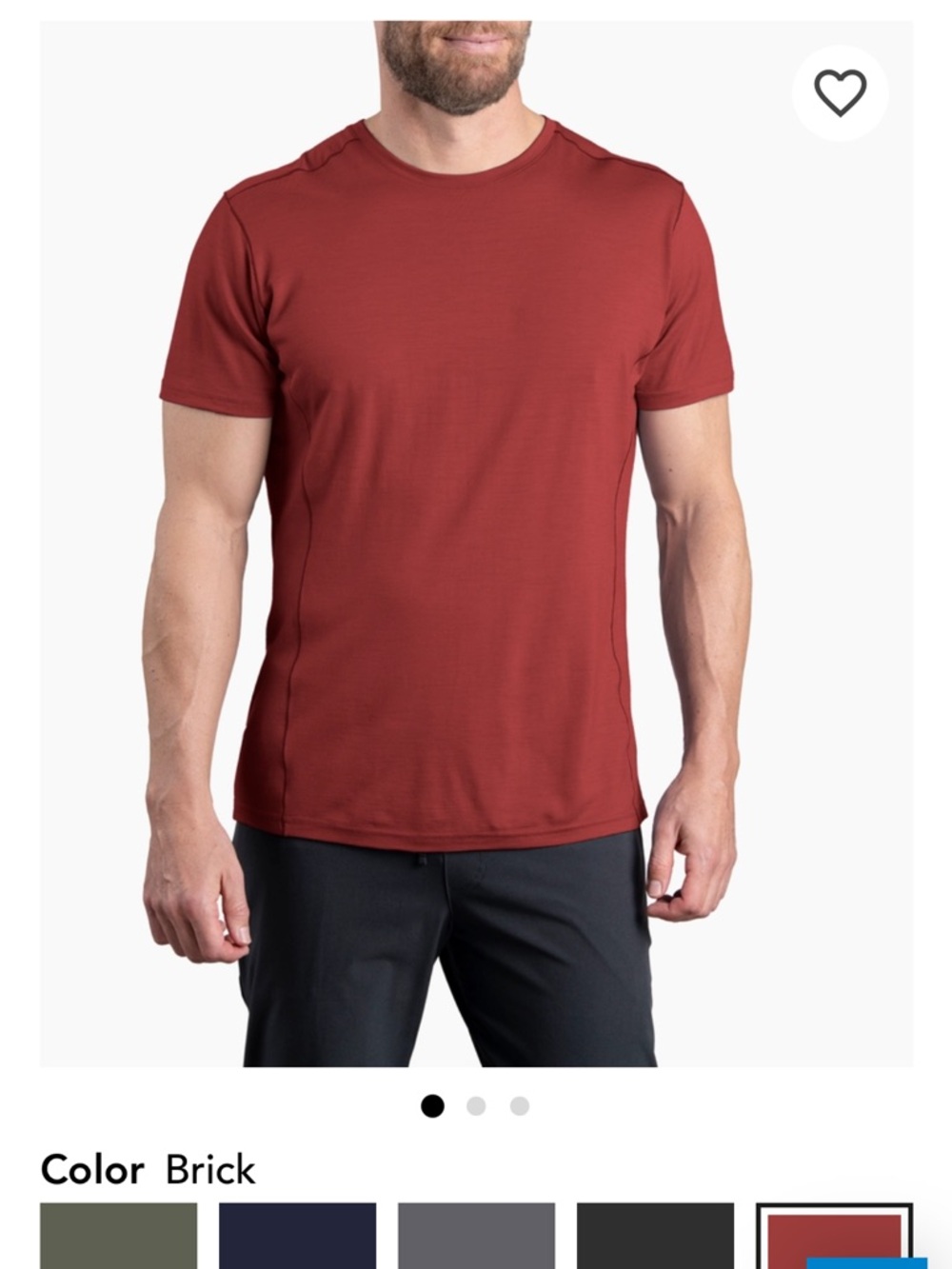 Kühl Mens Valiant Tshirt